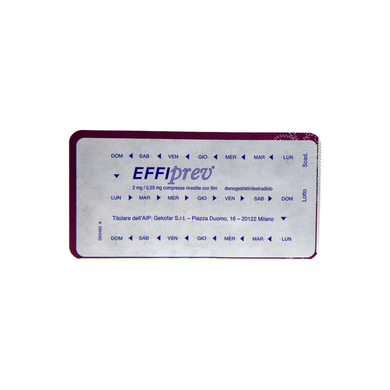 Effiprev 2 mg/0,03 mg