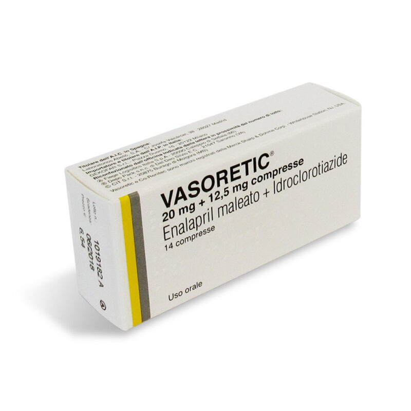 Vasoretic 20 mg + 12,5 mg