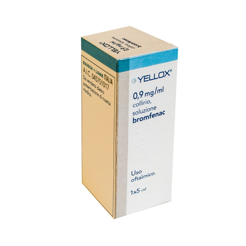 Yellox fl 5M 0,9mg/ml